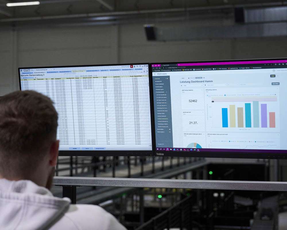 Pharmacy solution from KNAPP USA enabling automated drug handling, secure tracking, and high‑speed dispensing for efficient, compliant pharmacy fulfillment operations.
