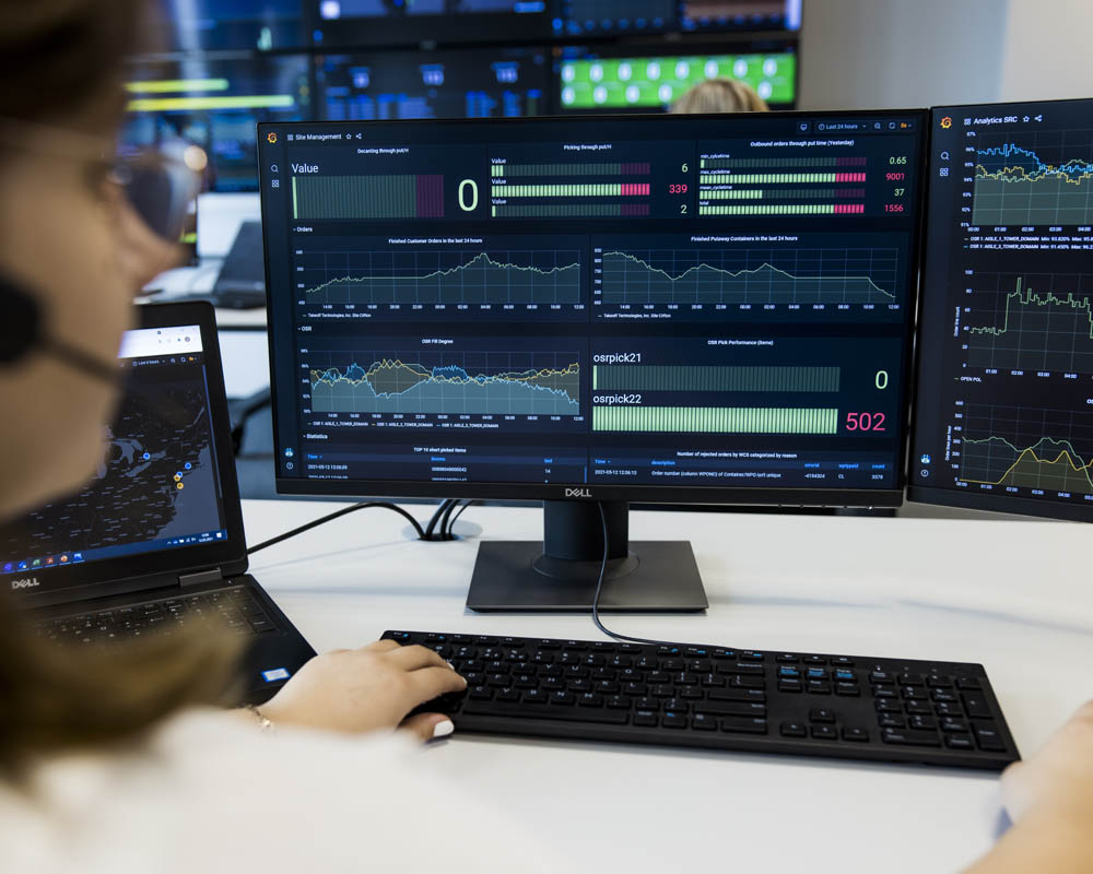 KiSoft Pharmacy monitoring screens displaying real‑time system status, inventory visibility, dispensing performance, and operational alerts to support accurate, compliant, and efficient pharmacy workflows.
