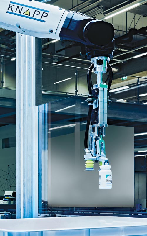 Pick‑it‑Easy Robot automatically increasing fulfillment performance by executing fast, precise picking tasks that boost throughput, stabilize output, and reduce reliance on manual labor.