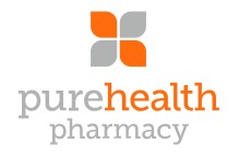 Pure Health Pharmacy logo representing a KNAPP customer partnership and emphasizing their role as a trusted pharmacy provider supported by automated fulfillment and supply chain solutions.