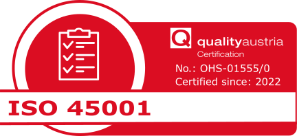 KNAPP ISO 45001 Seal since 2022.