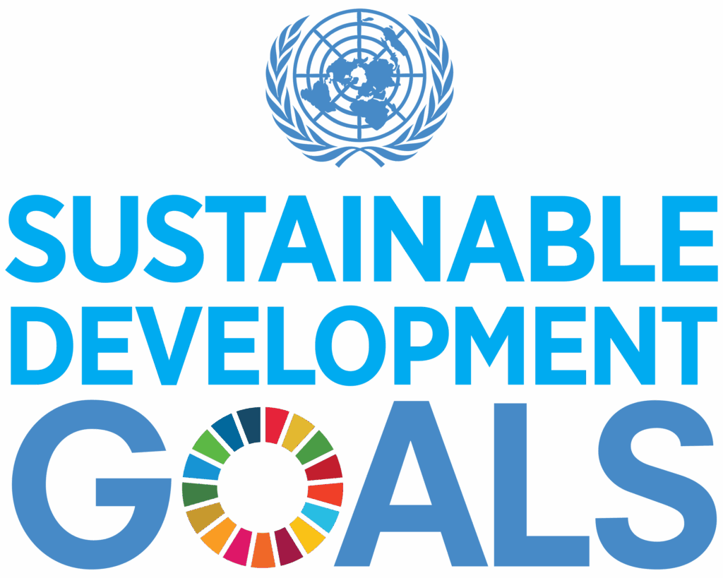 United Nations Sustainable Development Goals logo symbolizing the global commitment to social progress, environmental responsibility, and long‑term sustainable development across all 17 SDGs.