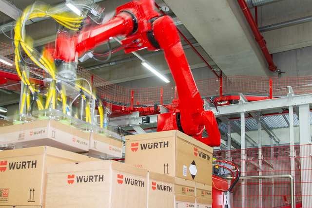 Wurth is a KNAPP customer and leader in professional fastening.