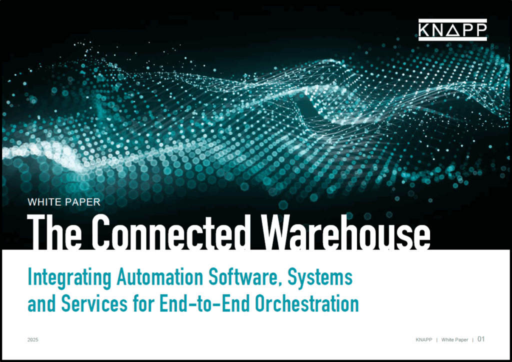 The white paper outlines strategies for achieving end-to-end warehouse orchestration. It provides recommendations on how to enable connectivity and integration of automation, robotics and AI within warehouse operations. It also provides different implementation options as well as key strategies for enabling multi-tech integrations. Finally, it features three case studies that share proof points for different deployment types.