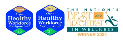Cigna Healthy Workforce Award, highlighting KNAPP’s commitment to employee well‑being, comprehensive health initiatives, and fostering a supportive, wellness‑focused workplace culture.