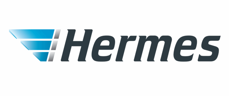 Logo of Hermès, a KNAPP customer in the global luxury fashion and leather goods industry.