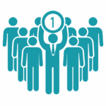 Icon representing KNAPP’s core values of trust, responsibility, and innovation, highlighting the company’s dedication to reliable partnerships, ethical and accountable operations, and forward‑thinking automation technologies that drive continuous improvement across the global supply chain.