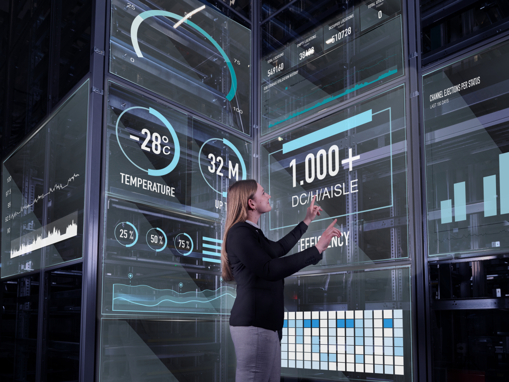 KiSoft software image displaying intelligent warehouse management and control capabilities that combine real‑time data, analytics, and AI‑supported decision‑making to optimize fulfillment workflows, improve visibility, and enhance overall operational performance.
