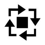 KNAPP integration partners solutions icon representing access to automation strategies, case examples, and fulfillment approaches that help improve efficiency, boost accuracy, and support scalable omnichannel operations.