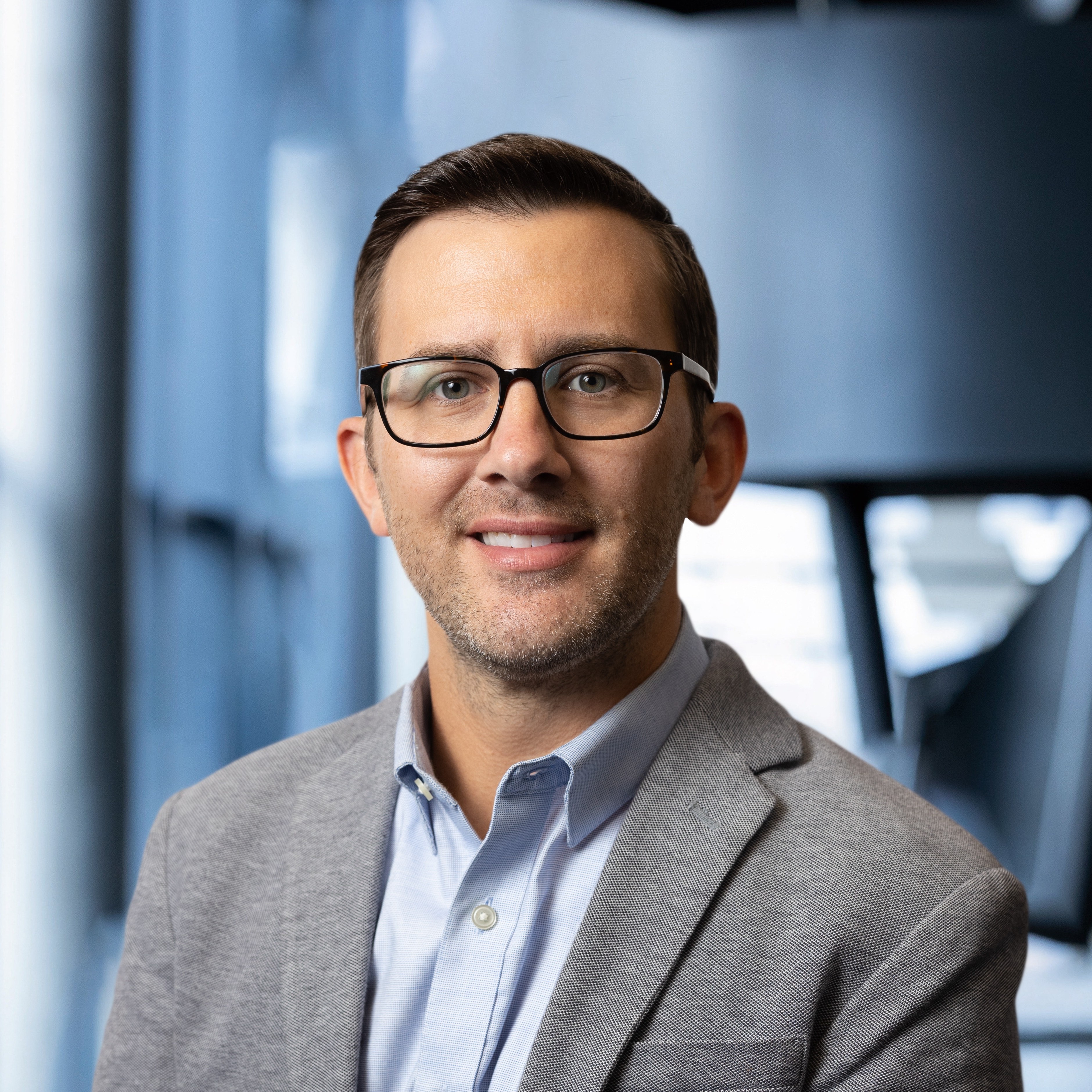 Tommy Bowman, System Sales Manager for KNAPP’s Healthcare Division, professional headshot reflecting expertise in automated healthcare distribution, pharmacy fulfillment, and supply chain solutions.