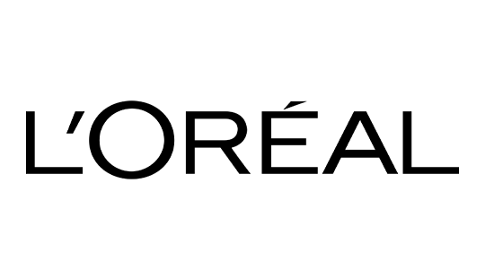 L’Oréal company logo representing the global beauty and cosmetics leader known for its extensive portfolio of skincare, haircare, and makeup brands trusted by consumers worldwide.