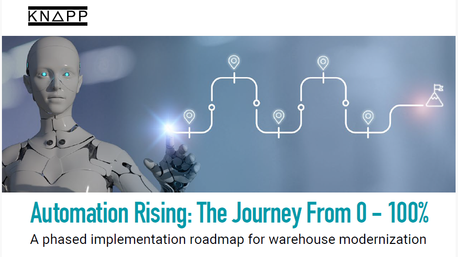 Automation Rising: The Journey From 0 - 100. A phased implementation roadmap for warehouse modernization