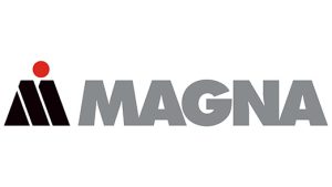 Logo of MAGNA, a KNAPP customer for industry and manufacturing.