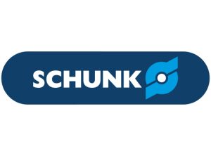 Logo of Schunk, a KNAPP customer for industry and manufacturing.